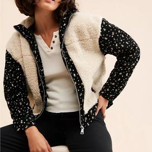 Free People Driftwood Sweet Sherpa Jacket